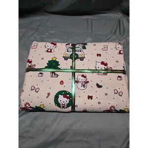 Potty Barn Kids Limited Edition Hello Kitty Christmas  Bedding Set Twin